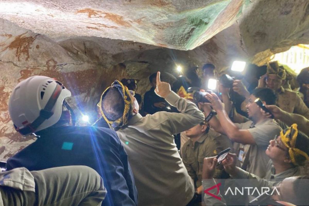 Kemenbud RI Tetapkan Gua Liangkabori Menjadi Cagar Budaya Nasional