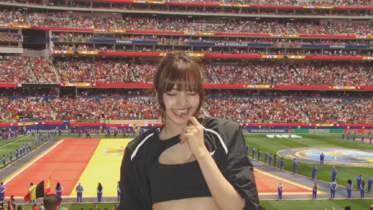 Lisa BLACKPINK Curi Perhatian di Piala Dunia 2026, Tas Mewahnya Jadi Sorotan