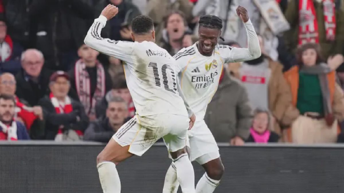 Mbappe Cetak Brace, Asencio Kartu Merah di Laga Real Madrid