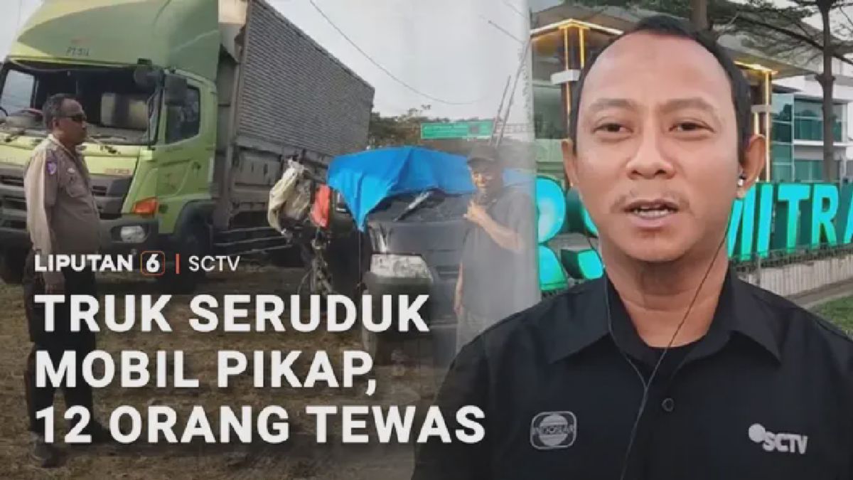 Kecelakaan Maut Indramayu, Truk Tabrak Rombongan Pengantin Tewaskan 12 Jiwa