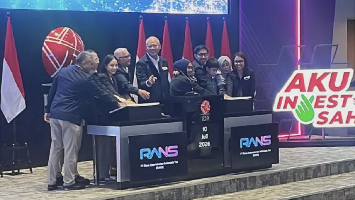 Jakarta — RANS Entertainment Resmi Mencatatkan Saham Perdana di BEI