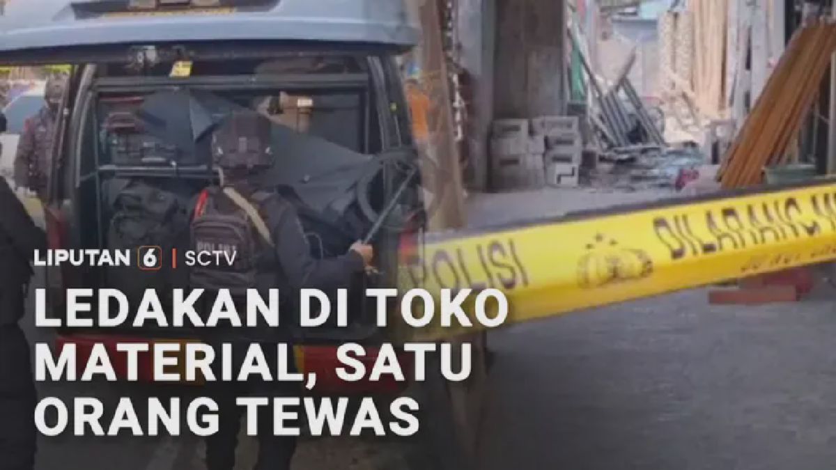 Ledakan Toko Material di Purwakarta Tewaskan Satu Orang
