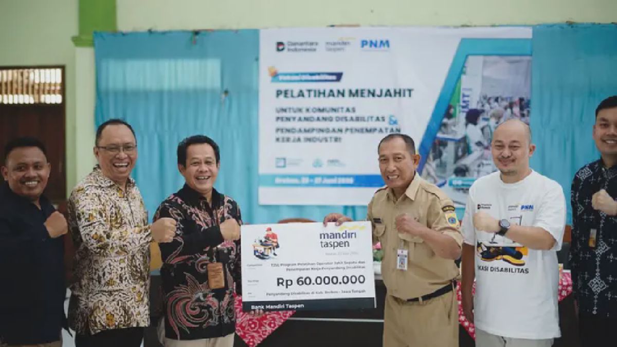 Bank Mandiri Jembatani Peluang Kerja bagi Difabel Brebes