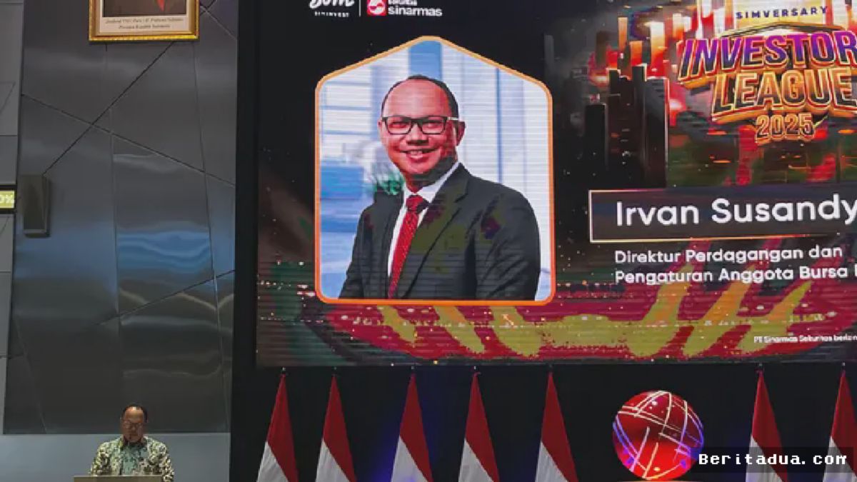 Direktur Perdagangan dan Pengaturan Anggota Bursa BEI, Irvan Susandy, pada acara Event