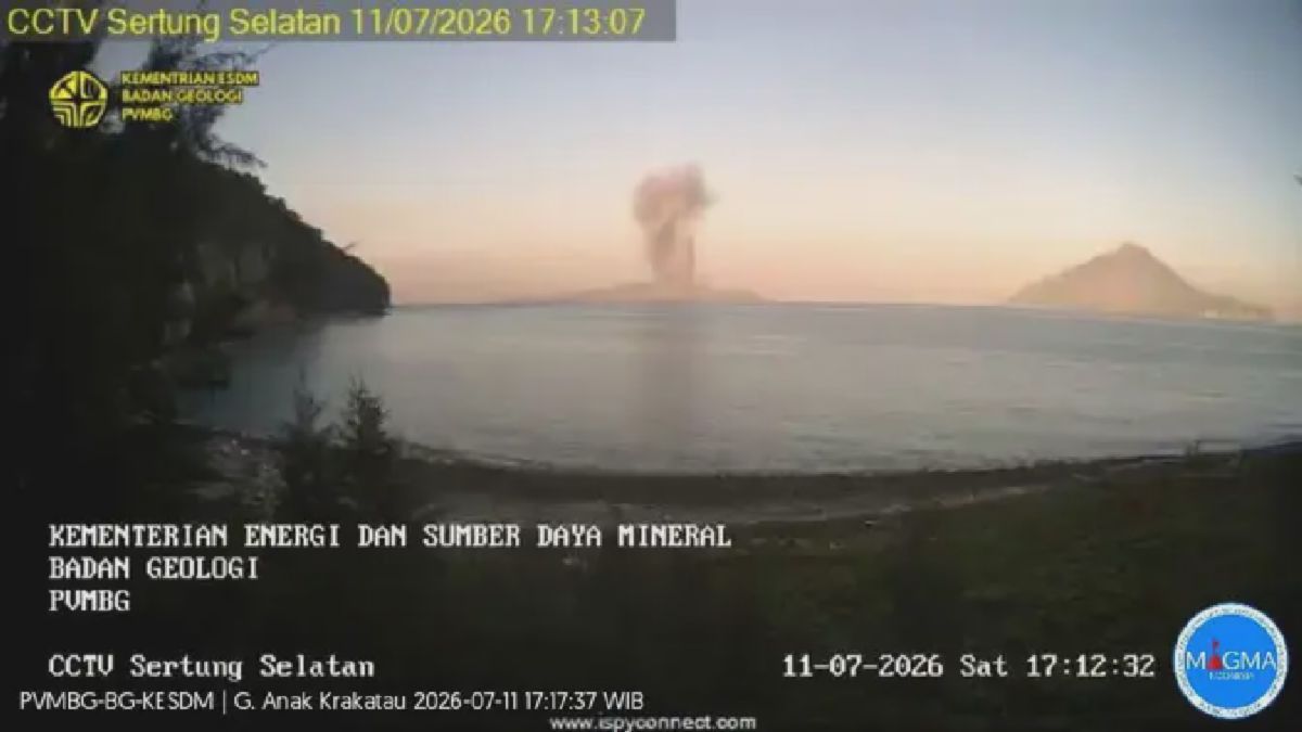 Gunung Anak Krakatau Naik Status Siaga Usai Terdeteksi Satelit