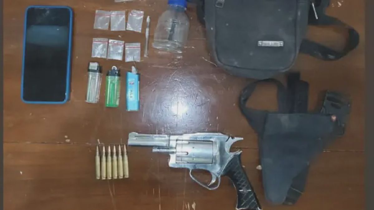 Polisi Tangkap Pria Simpan Senpi Rakitan dan 3 Klip Sabu di Mesuji