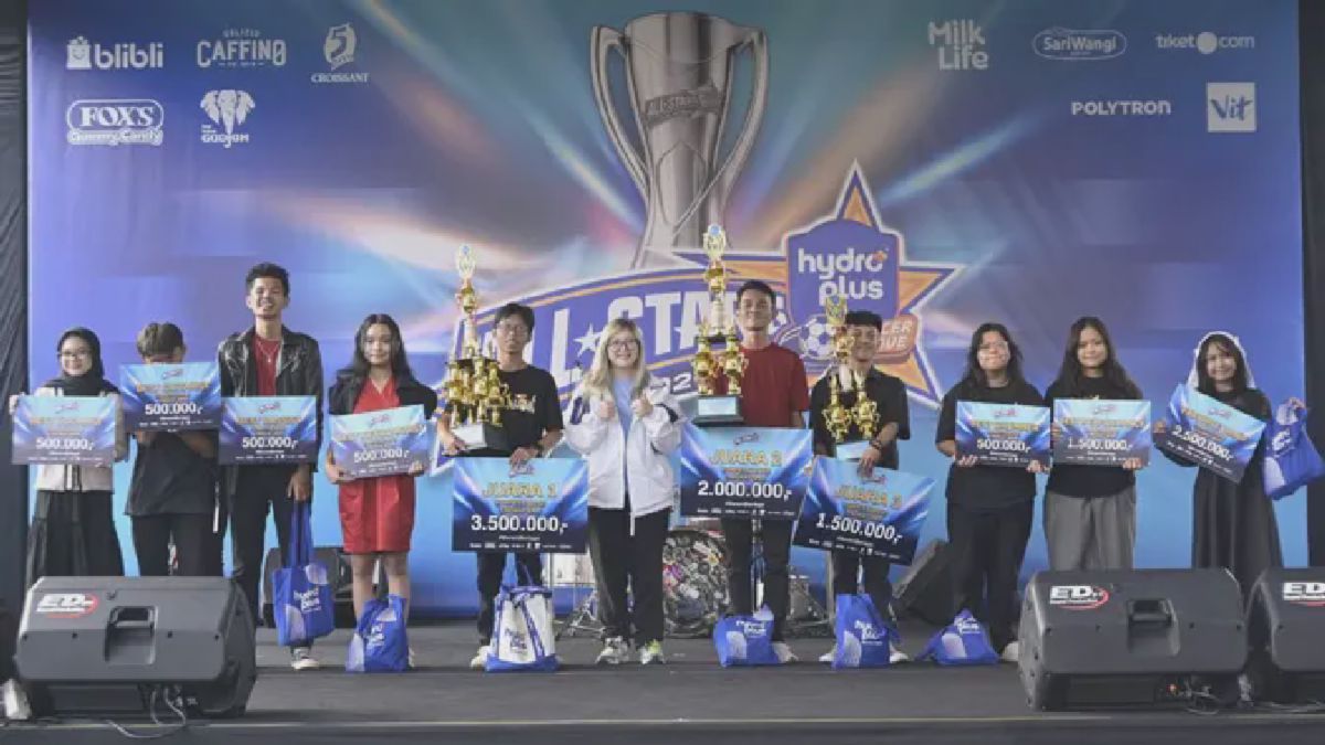 Band SMA Juara di Hydroplus Soccer League All-Stars 2025/2026