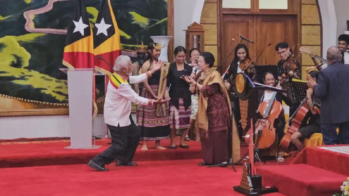 Megawati Soekarnoputri Raih Penghargaan Tertinggi Timor Leste di Dili