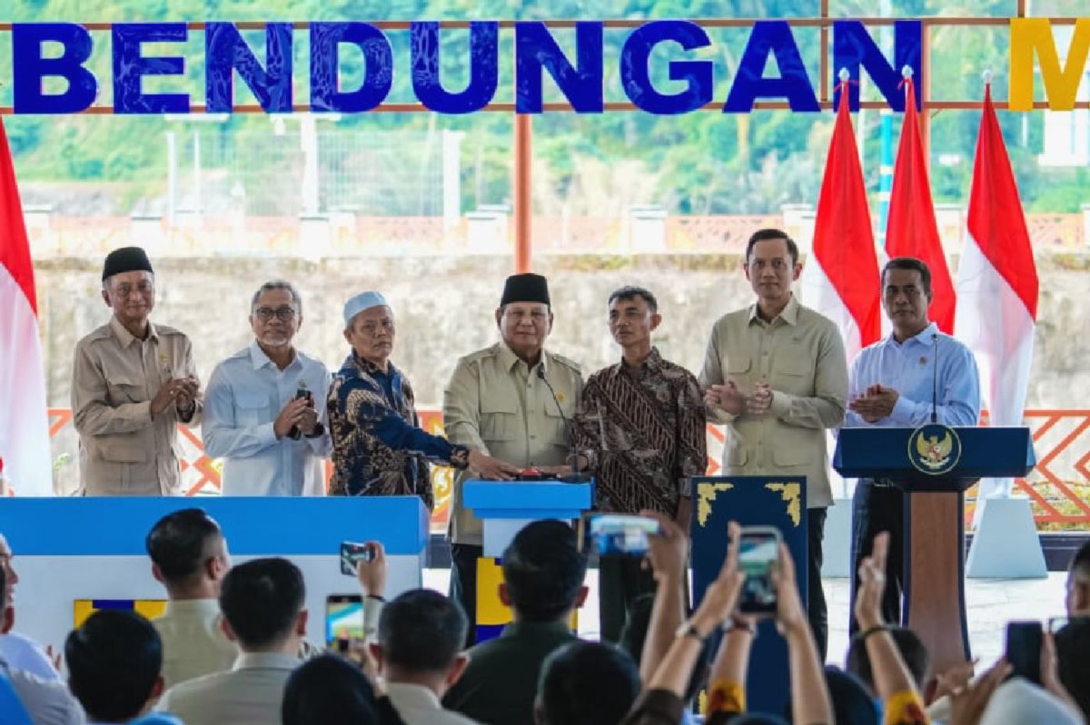 [JAKARTA] — Presiden Resmikan Dua Bendungan Garapan Nindya Karya demi Ketahanan Pangan