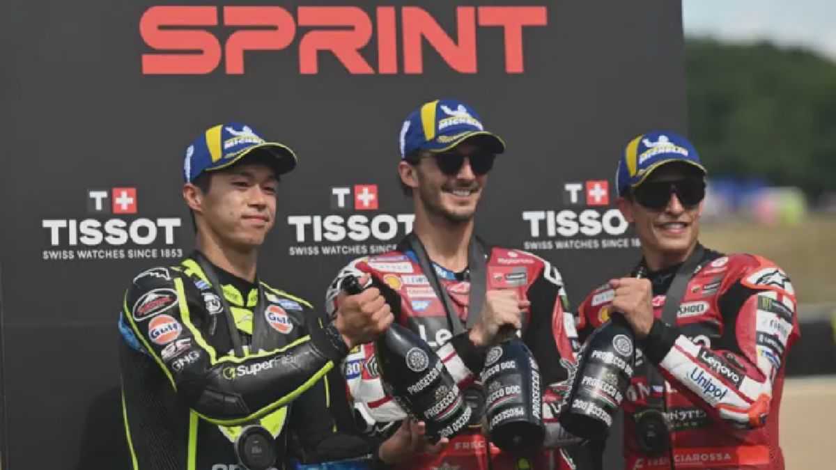 Bagnaia Menangi Sprint Brno, Marquez Tercepat di Tes Sepang