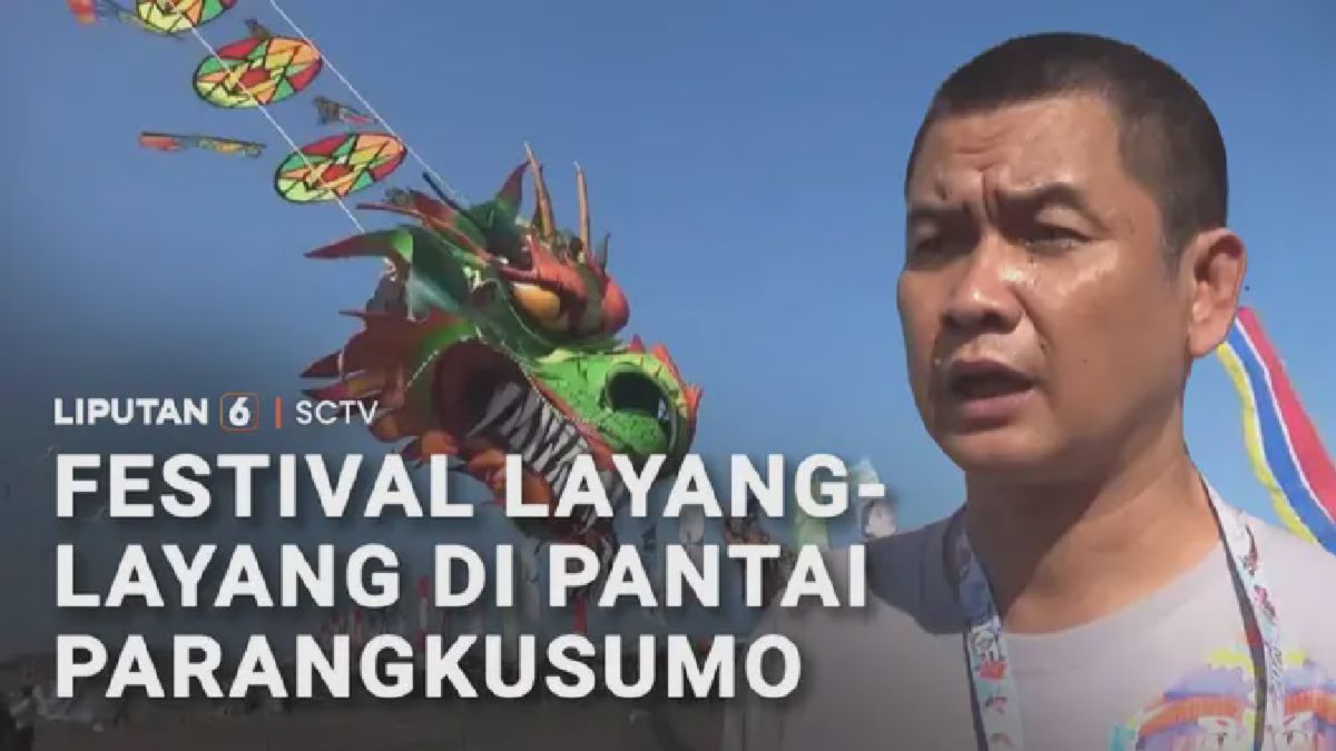 Pantai Parangkusumo — 17 Negara Ramaikan Festival Layang-Layang Internasional