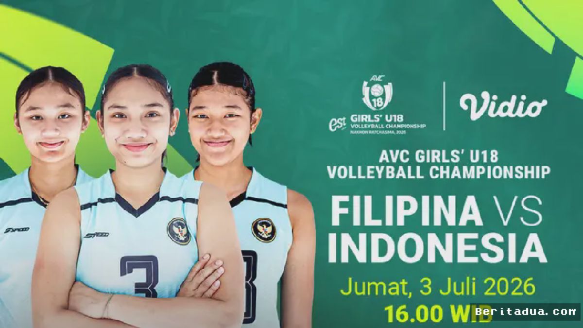 Timnas Voli U18 Indonesia Tantang Filipina di AVC Championship