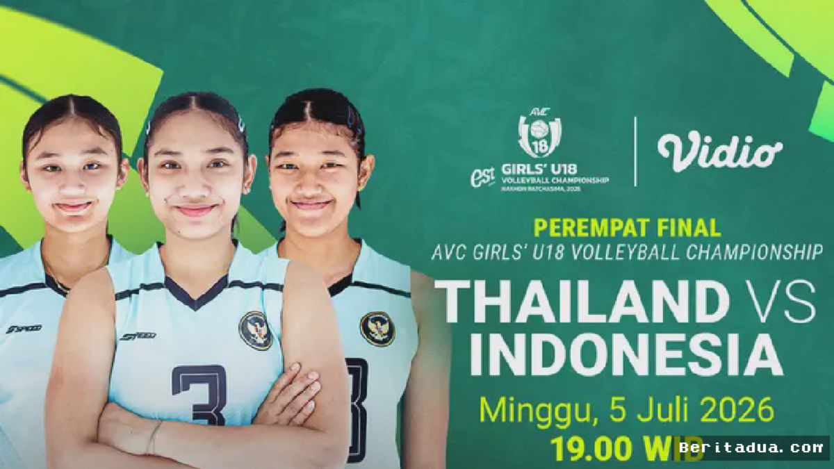 Bangkok, Thailand — Laga hidup mati Timnas Voli Putri Indonesia U-18 tersaji