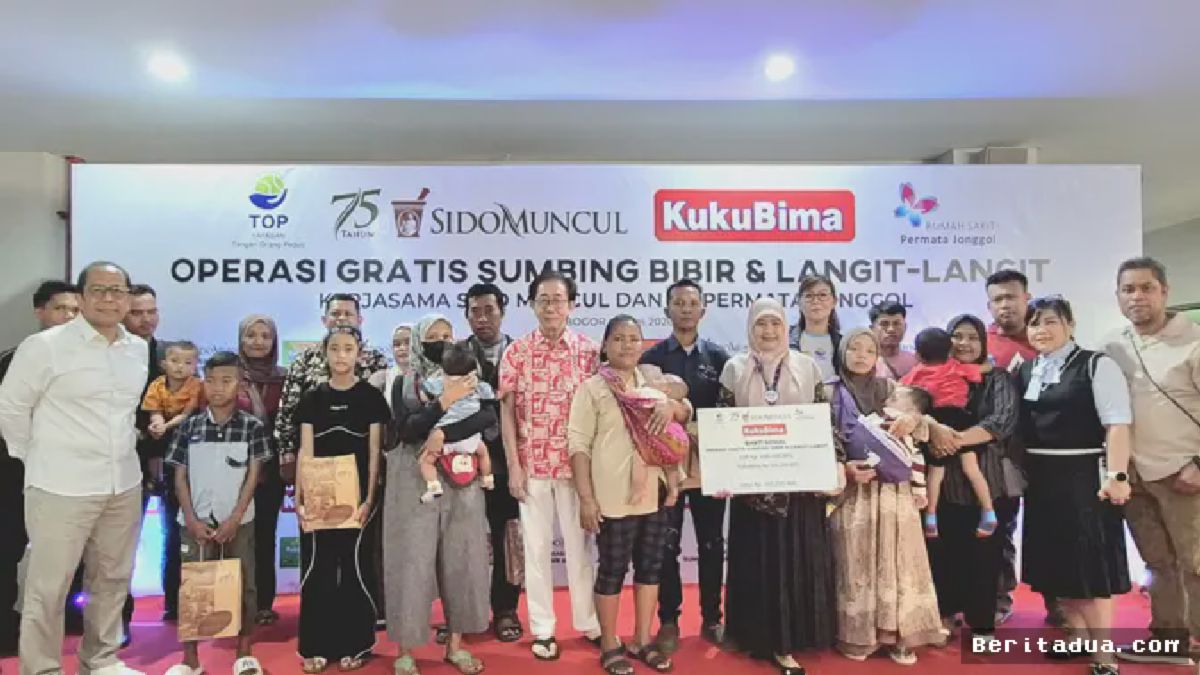 KukuBima Sido Muncul Gelar Operasi Bibir Sumbing Gratis di Jonggol