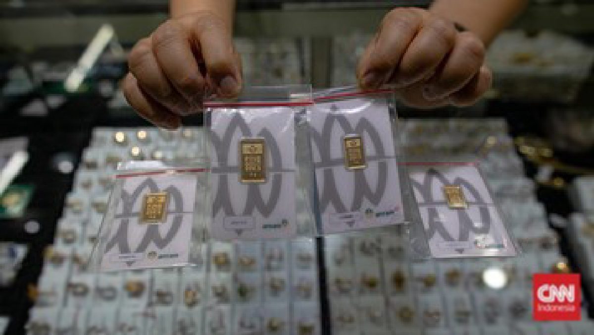 Emas Antam Naik Rp17 Ribu, Buyback Tembus Rp2,4 Juta