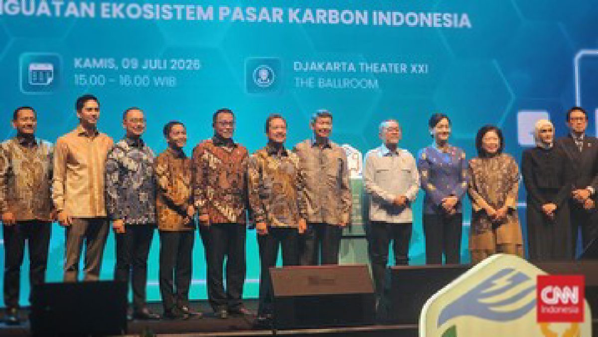Indonesia Luncurkan Sistem Pencatatan Kredit Karbon Nasional