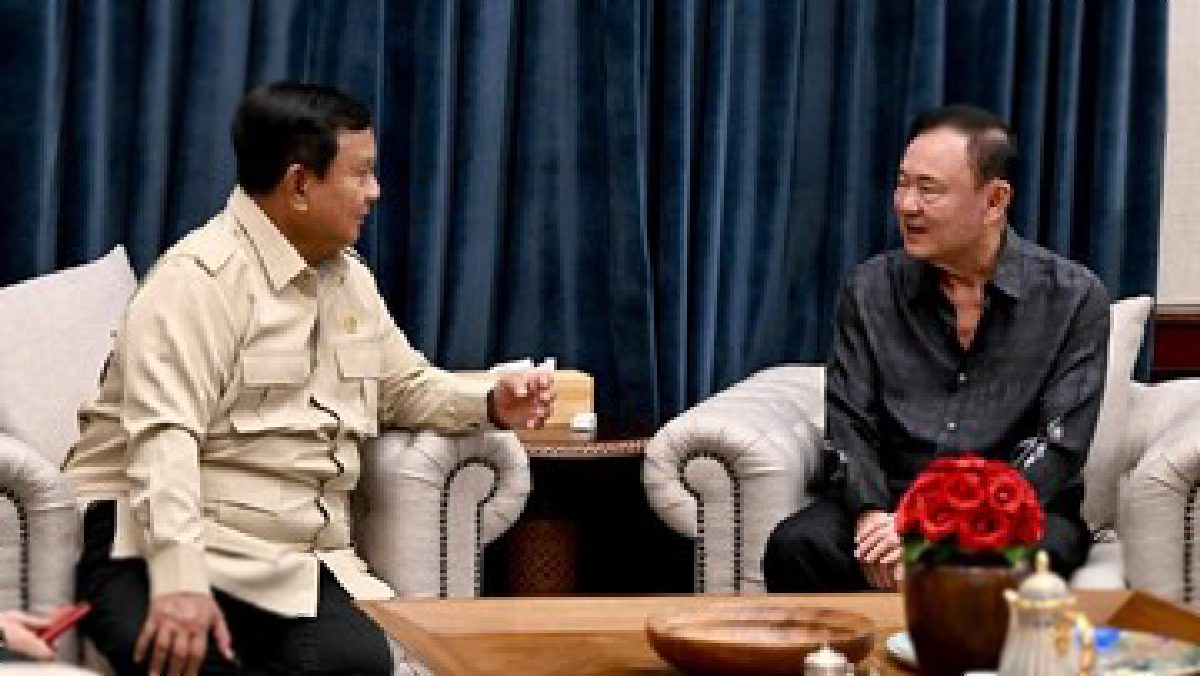 Prabowo Bertemu Eks PM Thailand Thaksin Bersama Danantara Bahas Investasi