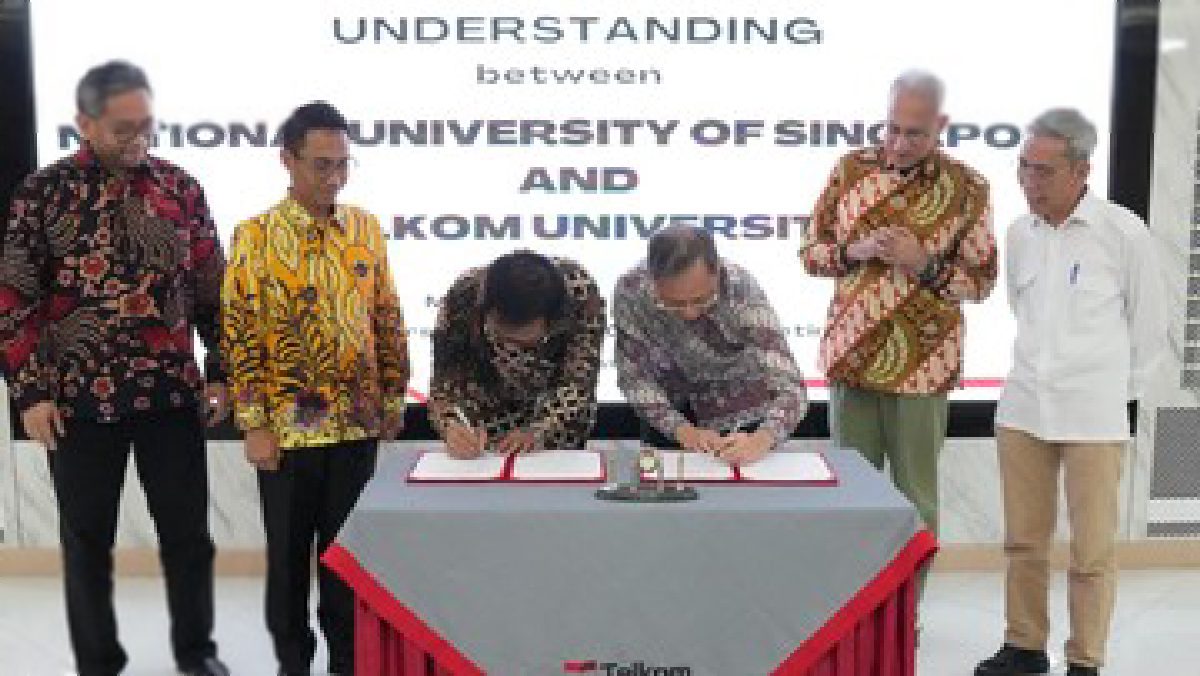 Kolaborasi Tel-U dan NUS Perkuat Ekosistem Talenta Digital Nasional