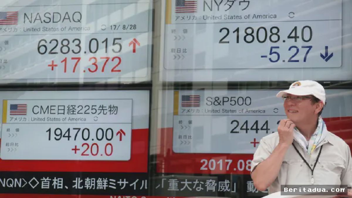 Rudal Korea Utara Picu Kejatuhan Bursa Saham Asia