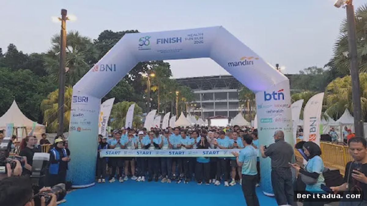 Gelaran Health Fun Run BPJS Kesehatan di GBK Ajak Ribuan Pelari Muda Hidup Sehat