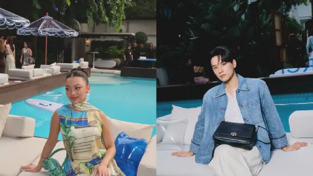 Naura Ayu dan Keng Harit Pamerkan Gaya Pool Party Penuh Warna