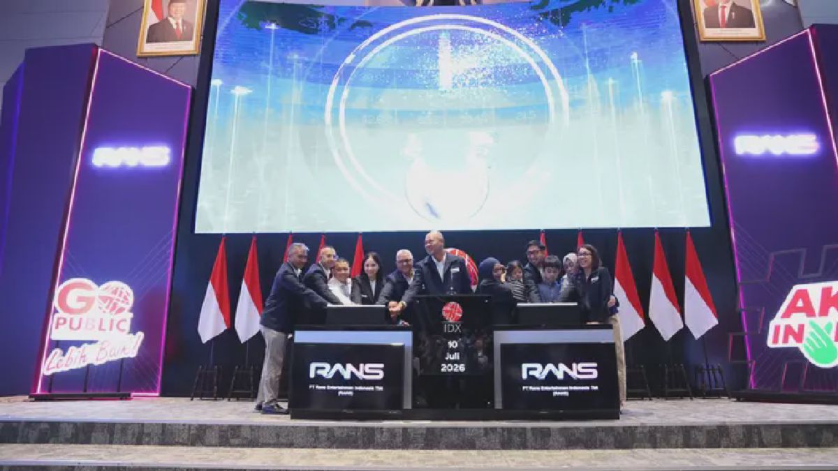 RANS Entertainmen Indonesia Resmi Tercatat di Bursa Efek Indonesia