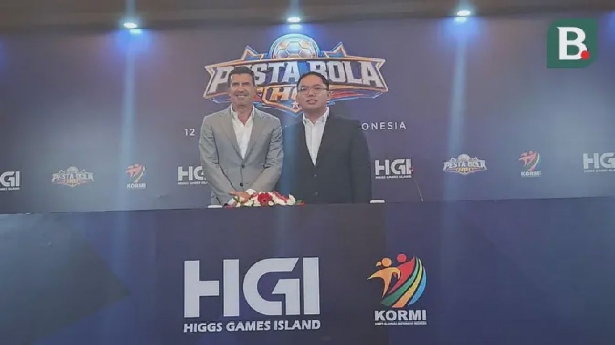 Luis Figo dan Willy Luncurkan Pesta Bola HGI 2026