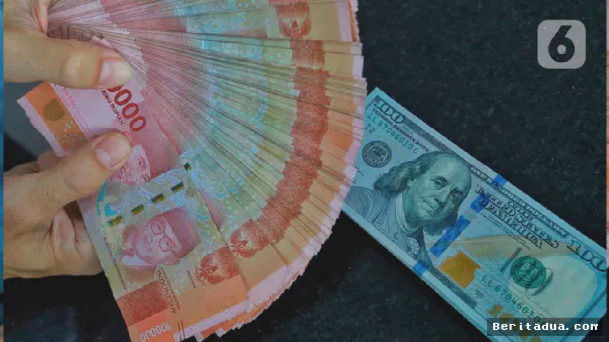 Jakarta — Rupiah Ditutup Melemah ke Rp15.616,5 per Dolar AS
